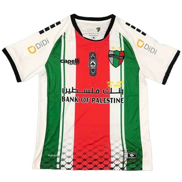 Maillot Om Pas Cher capelli Exterieur Maillot CD Palestino 2020 2021 Blanc
